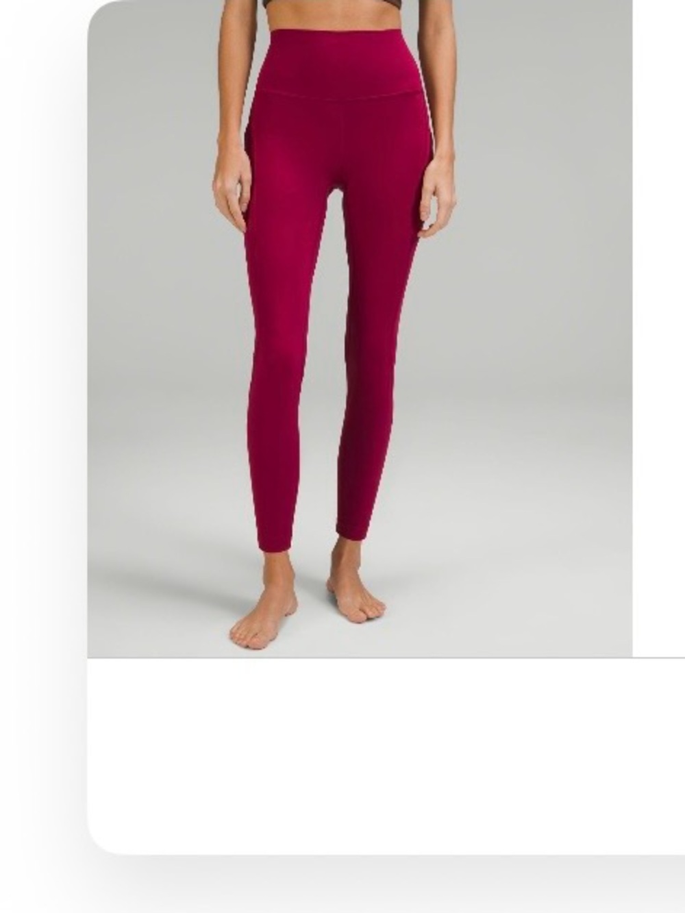 lululemon athletica Pomagrante Leggings